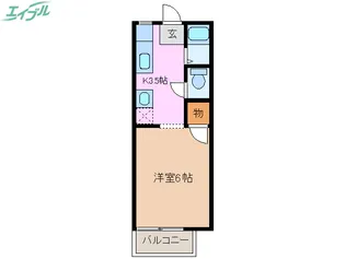 レジデンス日野【2階】の間取り