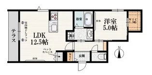 Soleado石神井公園【1階】の間取り