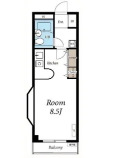 SOUTHERN GARDEN【2階】の間取り