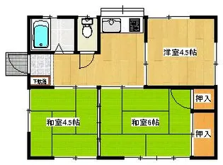 埼玉県児玉郡神川町大字渡瀬【一戸建】の間取り