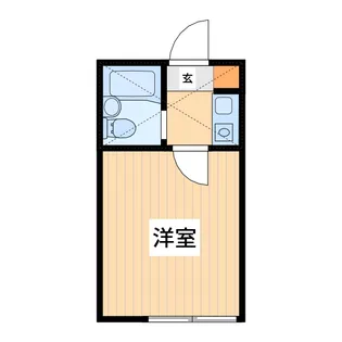 ルーブル八王子【2階】の間取り