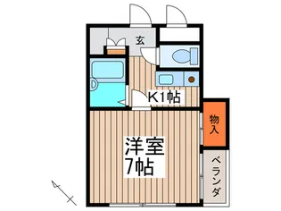 メゾン・ド・パラディ-18【2階】の間取り