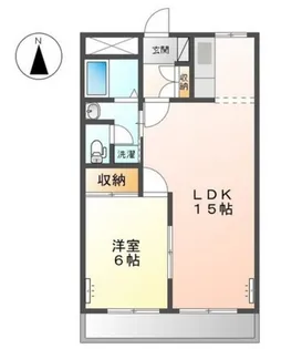 カシオペア【2階】の間取り