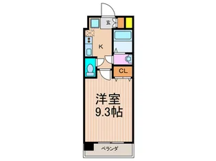 サンシティ烏丸高辻【4階】の間取り