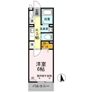 ドムスY【1階】の間取り