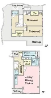 品川ハイツ【5階】の間取り