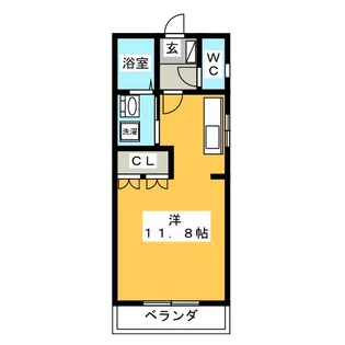 レシェンテIII【2階】の間取り