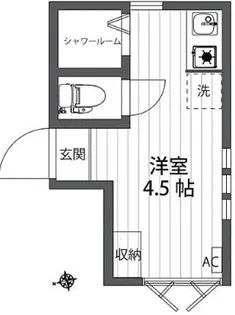 東京都杉並区堀ノ内1【アパート】の間取り