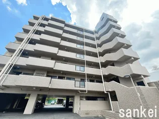 岡山県岡山市北区今5【マンション】の外観