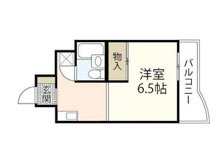 1Kの間取り画像