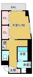 SAISIR希【6階】の間取り