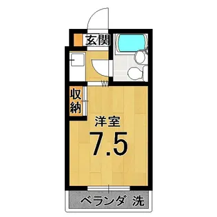 ハイツ・まさき【2階】の間取り