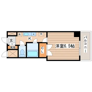 グレイスハイツ長町【2階】の間取り