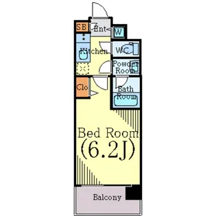 ガーラ・プレシャス渋谷【2階】の間取り