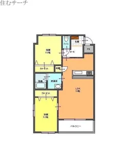 プリムローズ【1階】の間取り