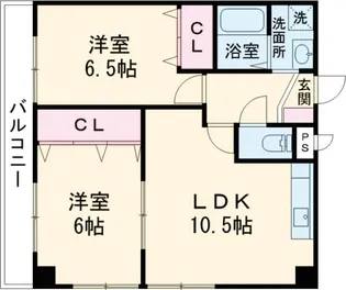 Corteoオロシホンマチ【3階】の間取り