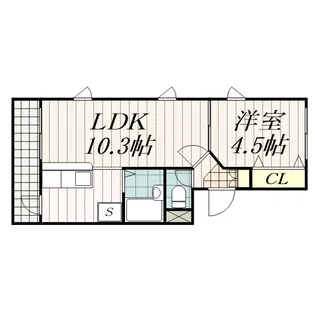 サンモール千葉寺【3階】の間取り