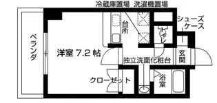 ソレイユ ド レスト【4階】の間取り