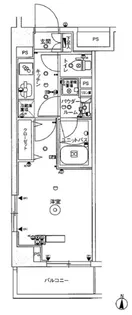 スカイコート押上第3【3階】の間取り