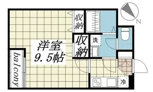 パラッツォ・アルディート【5階】の間取り