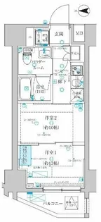スパシエ蒲田グランドタワー【4階】の間取り