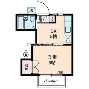 コスモ・ポーリ【2階】の間取り