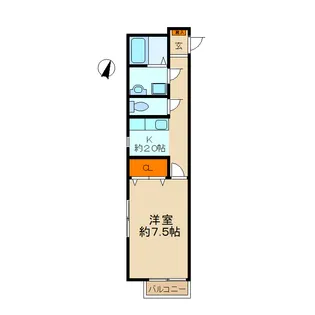 スマイルU【2階】の間取り