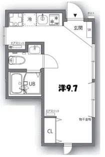 東京都世田谷区南烏山4【アパート】の間取り
