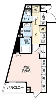 東京都練馬区豊玉中2【マンション】の間取り