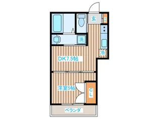 ア-バン初台【2階】の間取り