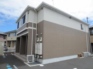 茨城県ひたちなか市峰後【アパート】の外観