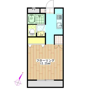 エルシェアート・ガーデン【2階】の間取り