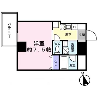 Avanti Parco野田【7階】の間取り