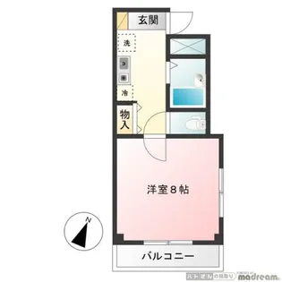 東京都大田区上池台2【マンション】の間取り