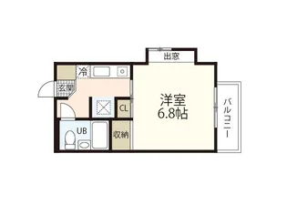 M’s lea Ushitahigashi【3階】の間取り