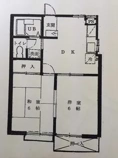 メゾンドールMO【1階】の間取り
