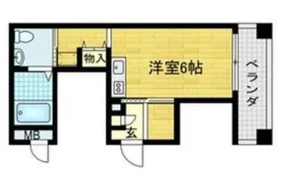 大阪府大阪市此花区四貫島2【マンション】の間取り