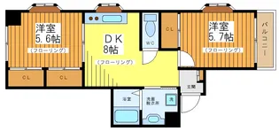 碑文谷MEビル【5階】の間取り