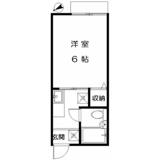 シティハイム下馬公園【2階】の間取り