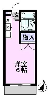 パレスフィーユ【1階】の間取り