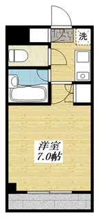 東京都日野市多摩平5【アパート】の間取り