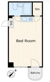 雑司が谷グリーンハイツ【3階】の間取り