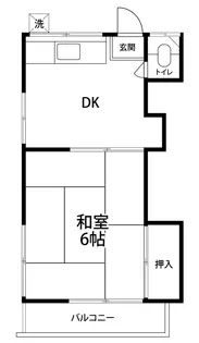 都荘【2階】の間取り
