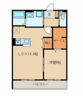 Residence ?【3階】の間取り