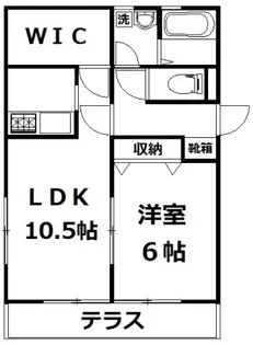 パレ・コレイユ【1階】の間取り