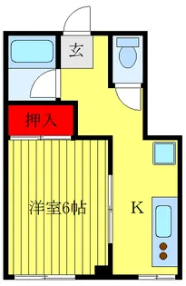 照沼ビル【4階】の間取り