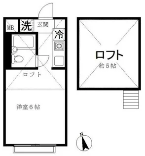 ノーブルイズミ【3階】の間取り