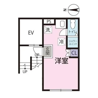 ソナーレフォレスタ馬込【5階】の間取り