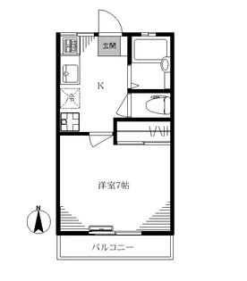 キャナル中板橋【2階】の間取り
