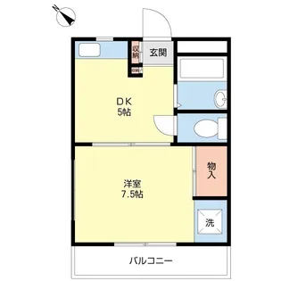 山本ハイツ【3階】の間取り